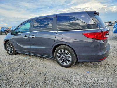 Drugie zdjęcie samochodu z przodu: 2022 HONDA ODYSSEY EXL VIN:5FNRL6H76NB034102 - miniatura