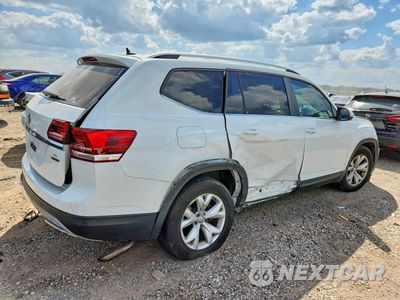 Trzecie zdjęcie samochodu z tyłu: 2018 VOLKSWAGEN ATLAS SE VIN:1V2LR2CA4JC534331 - miniatura
