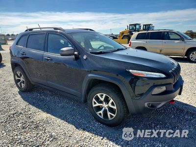 Czwarte zdjęcie samochodu z boku: 2015 JEEP CHEROKEE TRAILHAWK VIN:1C4PJMBSXFW778197 - miniatura