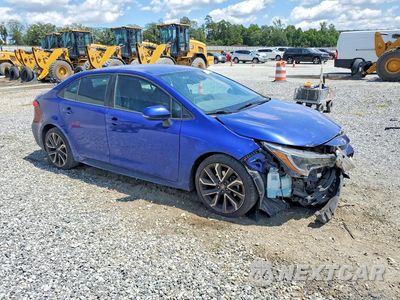 Czwarte zdjęcie samochodu z boku: 2020 TOYOTA COROLLA SE VIN:5YFS4RCEXLP016547 - miniatura
