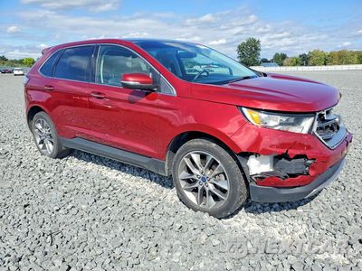 Czwarte zdjęcie samochodu z boku: 2017 FORD EDGE TITANIUM VIN:2FMPK4K9XHBB35374 - miniatura