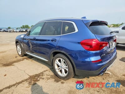 Drugie zdjęcie samochodu z przodu: 2019 BMW X3 XDRIVE30I VIN:5UXTR9C52KLP95065 - miniatura