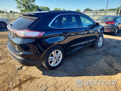 Trzecie zdjęcie samochodu z tyłu: 2018 FORD EDGE SEL VIN:2FMPK4J84JBB62391 - miniatura