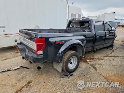 Trzecie zdjęcie samochodu z tyłu: 2021 FORD F350 SUPER DUTY VIN:1FT8W3DT3MEC95949 - miniatura