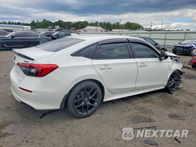 Trzecie zdjęcie samochodu z tyłu: 2022 HONDA CIVIC SPORT VIN:2HGFE2F57NH564808 - miniatura