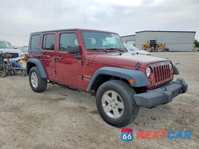 Czwarte zdjęcie samochodu z boku: 2010 JEEP WRANGLER UNLIMITED SPORT VIN:1J4BA3H12AL174182 - miniatura