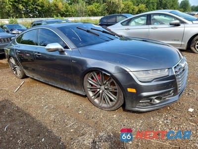 Czwarte zdjęcie samochodu z boku: 2018 AUDI S7 PRESTIGE VIN:WAU2FAFC1JN044928 - miniatura