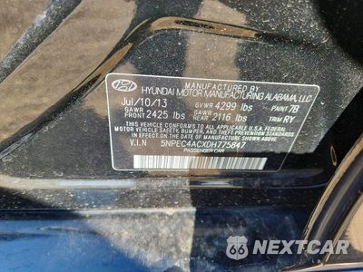 Zdjęcie 12 z 12 samochodu: 2013 HYUNDAI SONATA SE VIN:5NPEC4ACXDH775847 - miniatura