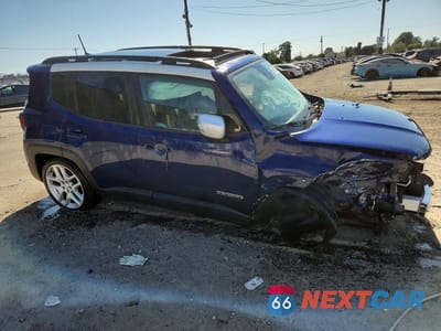 Czwarte zdjęcie samochodu z boku: 2021 JEEP RENEGADE LATITUDE VIN:ZACNJDBB4MPM70215 - miniatura