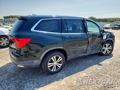Trzecie zdjęcie samochodu z tyłu: 2017 HONDA PILOT EX VIN:5FNYF6H35HB020440 - miniatura