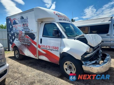 Czwarte zdjęcie samochodu z boku: 2016 CHEVROLET EXPRESS UTILITY / SERVICE VAN VIN:1GB0GRFF4G1309202 - miniatura