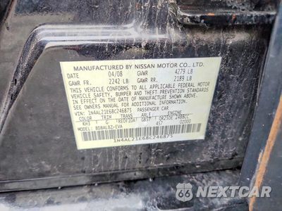 Zdjęcie 22 z 23 samochodu: 2008 NISSAN ALTIMA 2.5 VIN:1N4AL21E68C246875 - miniatura