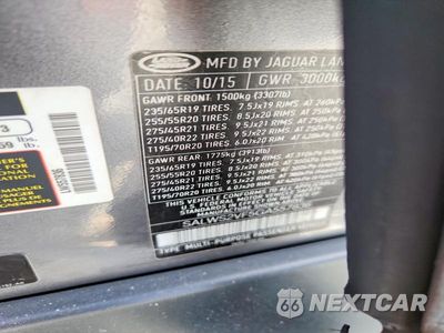Zdjęcie 12 z 12 samochodu: 2016 LAND ROVER RANGE ROVER SPORT HST VIN:SALWS2VF5GA557836 - miniatura