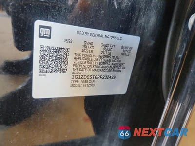Zdjęcie 13 z 13 samochodu: 2023 CHEVROLET MALIBU LT VIN:1G1ZD5ST6PF232439 - miniatura