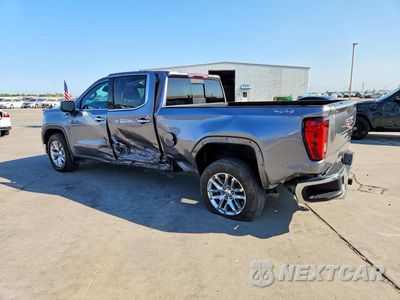Drugie zdjęcie samochodu z przodu: 2020 GMC SIERRA K1500 SLT VIN:3GTU9DETXLG278602 - miniatura