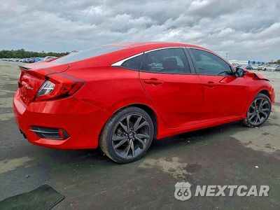 Trzecie zdjęcie samochodu z tyłu: 2020 HONDA CIVIC SPORT VIN:2HGFC2F87LH582769 - miniatura