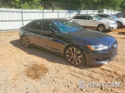 Czwarte zdjęcie samochodu z boku: 2014 AUDI A6 PREMIUM PLUS VIN:WAUFMAFC8EN096229 - miniatura