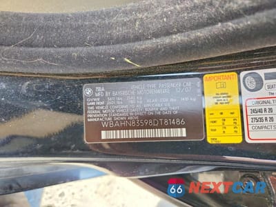 Zdjęcie 12 z 12 samochodu: 2008 BMW 750 LI VIN:WBAHN83598DT81486 - miniatura
