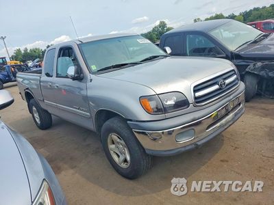 Czwarte zdjęcie samochodu z boku: 2002 TOYOTA TUNDRA SR5 VIN:5TBBN44192S242721 - miniatura