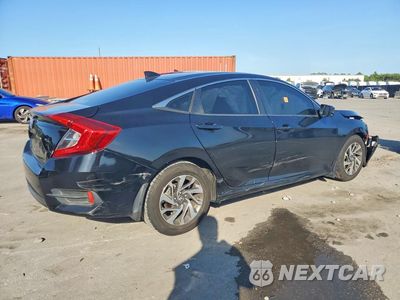 Trzecie zdjęcie samochodu z tyłu: 2017 HONDA CIVIC EX VIN:19XFC2F74HE027321 - miniatura