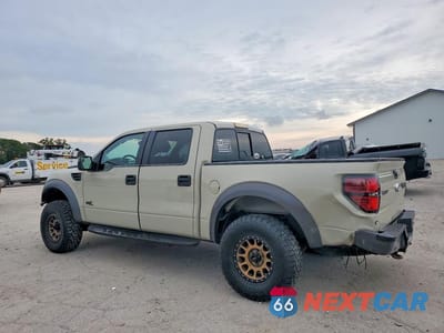 Drugie zdjęcie samochodu z przodu: 2013 FORD F150 SVT RAPTOR VIN:1FTFW1R63DFC27434 - miniatura