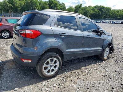 Trzecie zdjęcie samochodu z tyłu: 2020 FORD ECOSPORT SE VIN:MAJ6S3GLXLC348466 - miniatura