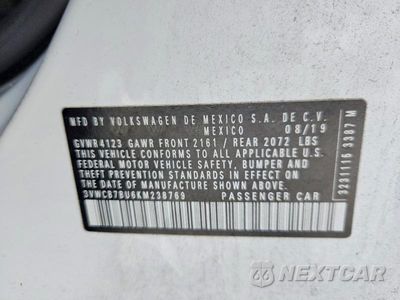 Zdjęcie 12 z 12 samochodu: 2019 VOLKSWAGEN JETTA S VIN:3VWCB7BU6KM238769 - miniatura