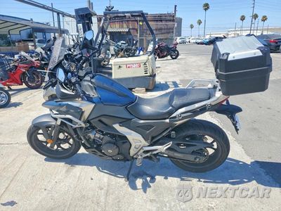 Trzecie zdjęcie samochodu z tyłu: 2024 HONDA NC750 XD VIN:JH2RH0916RK300484 - miniatura