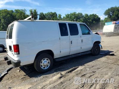 Trzecie zdjęcie samochodu z tyłu: 2014 FORD E250 DELIVERY VAN VIN:1FTNE2EW0EDA42152 - miniatura