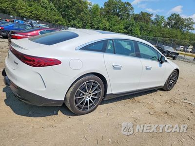 Trzecie zdjęcie samochodu z tyłu: 2024 MERCEDES-BENZ EQS SEDAN 450 4MATIC VIN:W1KCG2EB6RA047108 - miniatura