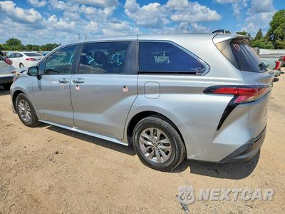 Drugie zdjęcie samochodu z przodu: 2021 TOYOTA SIENNA XLE VIN:5TDYRKEC4MS002120 - miniatura