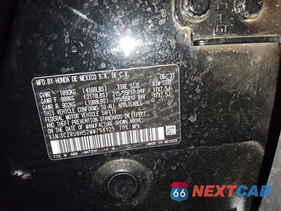 Zdjęcie 13 z 13 samochodu: 2021 HONDA HR-V EX VIN:3CZRU6H52MM754125 - miniatura