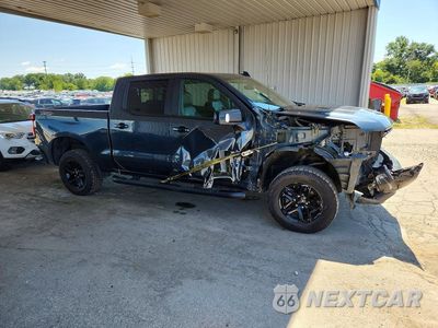 Czwarte zdjęcie samochodu z boku: 2019 CHEVROLET SILVERADO K1500 LT TRAIL BOSS VIN:1GCPYFED5KZ237863 - miniatura