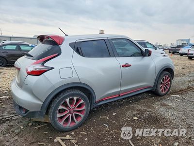 Trzecie zdjęcie samochodu z tyłu: 2015 NISSAN JUKE S VIN:JN8AF5MV3FT555252 - miniatura