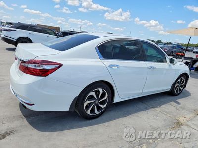 Trzecie zdjęcie samochodu z tyłu: 2017 HONDA ACCORD EXL VIN:1HGCR2F88HA067173 - miniatura