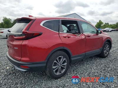 Trzecie zdjęcie samochodu z tyłu: 2021 HONDA CR-V EX VIN:5J6RW2H55ML024634 - miniatura