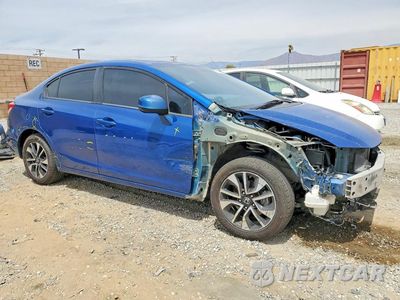 Czwarte zdjęcie samochodu z boku: 2013 HONDA CIVIC EXL VIN:19XFB2F9XDE279668 - miniatura