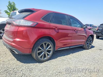 Trzecie zdjęcie samochodu z tyłu: 2016 FORD EDGE SPORT VIN:2FMPK4AP0GBC52850 - miniatura
