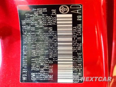 Zdjęcie 12 z 12 samochodu: 2010 TOYOTA COROLLA S VIN:2T1BU4EE4AC436477 - miniatura