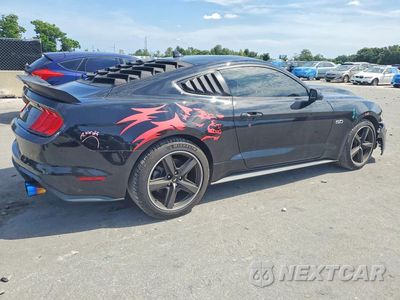 Trzecie zdjęcie samochodu z tyłu: 2021 FORD MUSTANG GT VIN:1FA6P8CF6M5127581 - miniatura