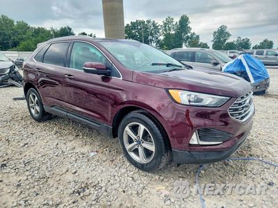 Czwarte zdjęcie samochodu z boku: 2019 FORD EDGE SEL VIN:2FMPK4J96KBB41147 - miniatura