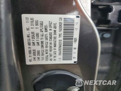 Zdjęcie 13 z 13 samochodu: 2008 ACURA TL TYPE S VIN:19UUA76578A023132 - miniatura