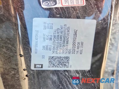 Zdjęcie 12 z 12 samochodu: 2019 CHEVROLET CAMARO LT VIN:1G1FD1RS1K0116442 - miniatura