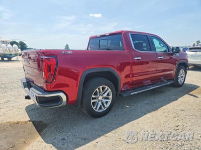 Trzecie zdjęcie samochodu z tyłu: 2021 GMC SIERRA K1500 SLT VIN:3GTU9DET3MG337264 - miniatura