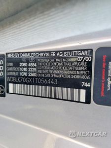 Zdjęcie 13 z 13 samochodu: 2001 MERCEDES-BENZ CLK 430 VIN:WDBLK70GX1T056443 - miniatura