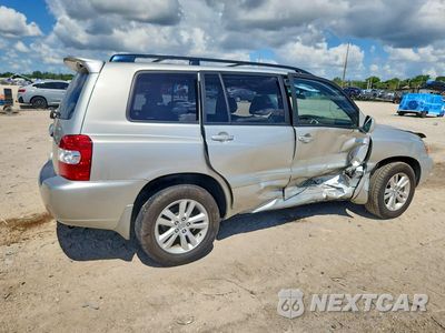 Trzecie zdjęcie samochodu z tyłu: 2006 TOYOTA HIGHLANDER HYBRID VIN:JTEDW21A060007537 - miniatura