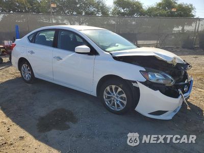 Czwarte zdjęcie samochodu z boku: 2019 NISSAN SENTRA S VIN:3N1AB7AP3KY223020 - miniatura