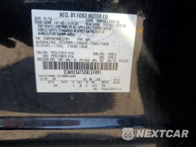 Zdjęcie 14 z 14 samochodu: 2013 LINCOLN MKT VIN:2LMHJ5AT5DBL57491 - miniatura