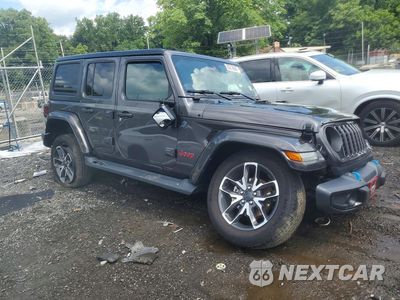 Czwarte zdjęcie samochodu z boku: 2024 JEEP WRANGLER 4XE VIN:1C4RJXN68RW229899 - miniatura