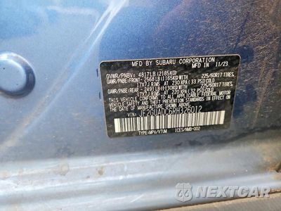 Zdjęcie 13 z 13 samochodu: 2024 SUBARU CROSSTREK PREMIUM VIN:JF2GUADC6RH326012 - miniatura